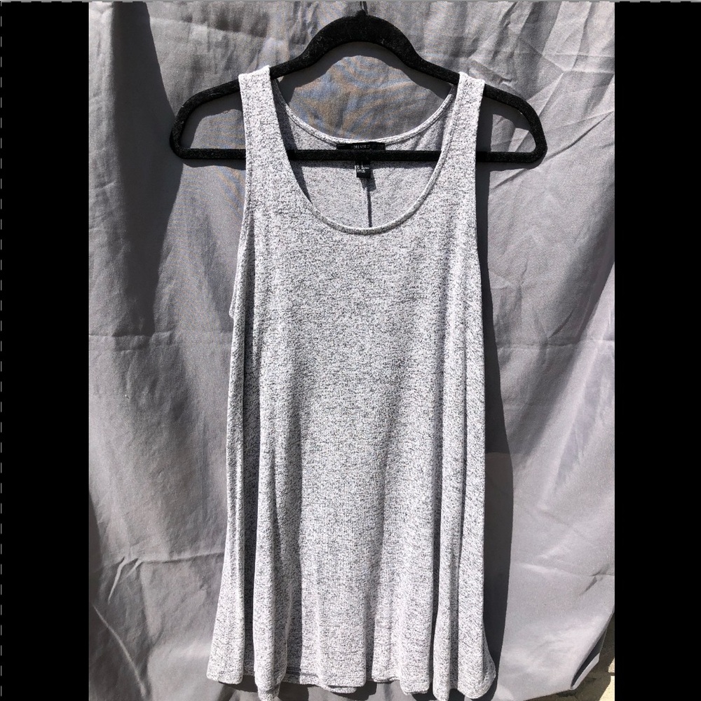 Grey Babydoll Dress